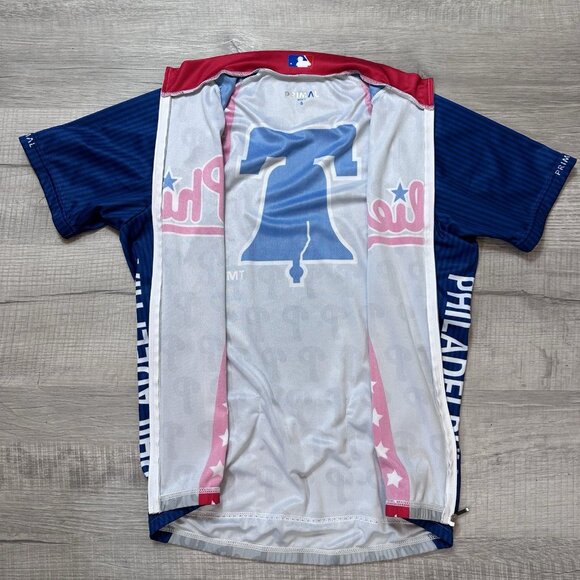 Philadelphia Phillies Primal Biking Cycling Men's Small Jersey Full Zip Shirt - Picture 8 of 10